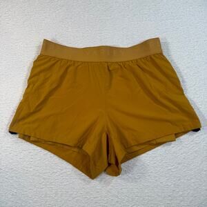 VARLEY Leo Shorts in Chai Tean size large yoga workout gym